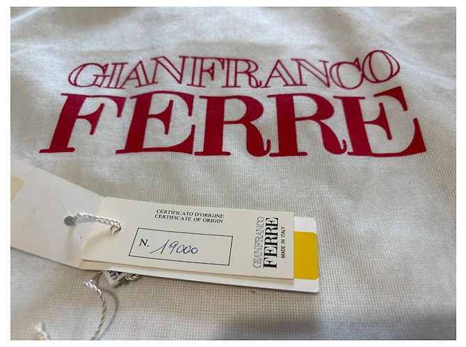 Gianfranco Ferré Borsa Manila in Pelle Verniciata Nera - vista 3