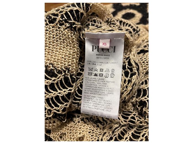 Vestido de malha Emilio Pucci Estampado Abstrato - vista 3