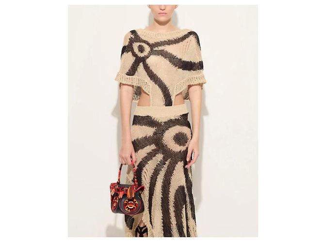 Vestido de malha Emilio Pucci Estampado Abstrato - vista 9
