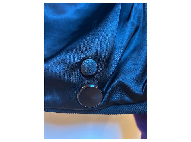 Giacca corta viola Saint Laurent Rive Gauche - vista 6