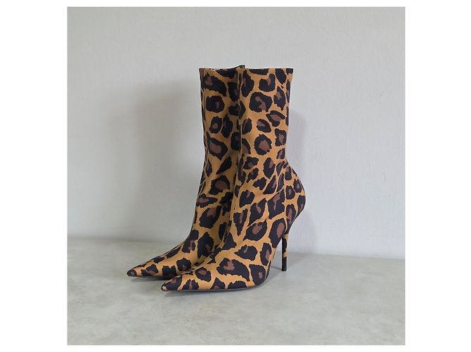 Botas de tacón de leopardo Balenciaga - vista 14