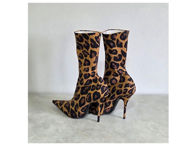 Botas de tacón de leopardo Balenciaga - vista 6
