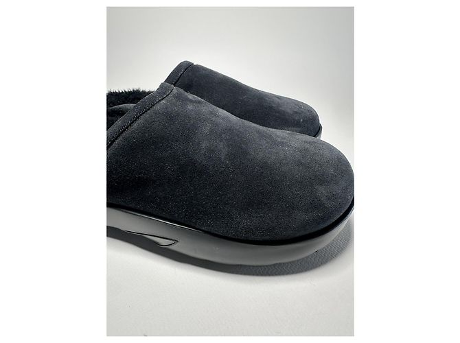Bottega Veneta – Black Suede Snap Mules – Size 40 - vista 10