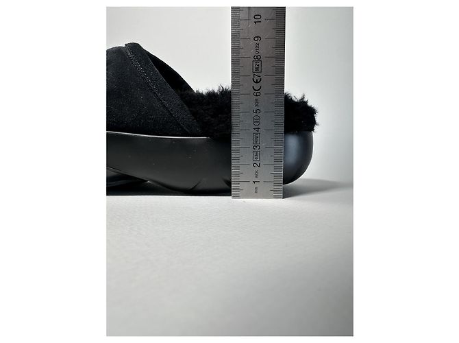 Bottega Veneta – Black Suede Snap Mules – Size 40 - vista 15
