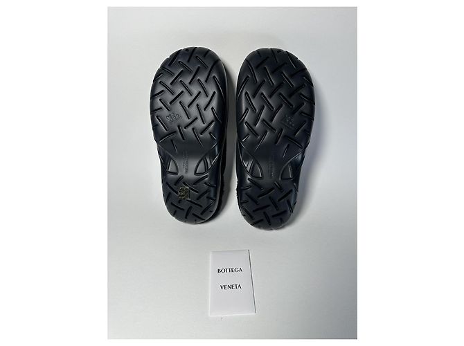 Bottega Veneta – Black Suede Snap Mules – Size 40 - vista 6