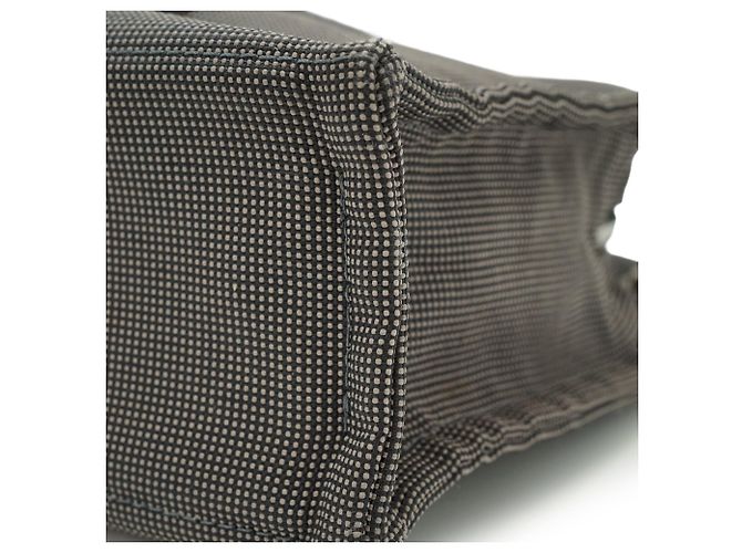Hermès Herline Tote PM Grau Stoff - Ansicht 7