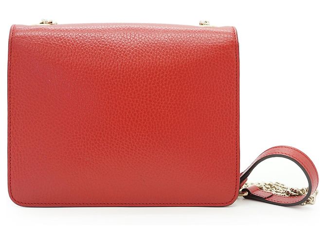 Gucci Bolsa de ombro pequena com corrente Interlocking G - vista 2