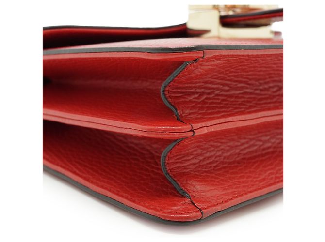 Gucci Bolsa de ombro pequena com corrente Interlocking G - vista 7