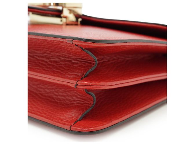 Gucci Bolsa de ombro pequena com corrente Interlocking G - vista 8
