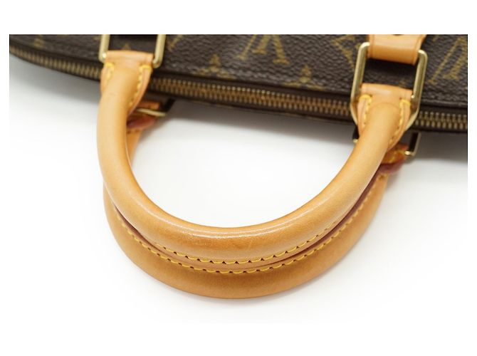 Louis Vuitton Monogram Alma PM Marron Cuir - vue 10