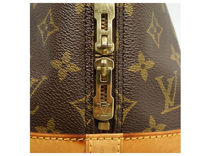 Louis Vuitton Monogram Alma PM Marron Cuir - vue 11
