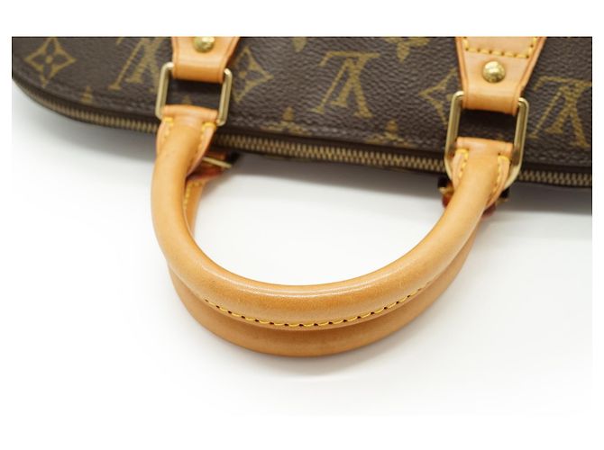 Louis Vuitton Monogram Alma PM Marron Cuir - vue 9