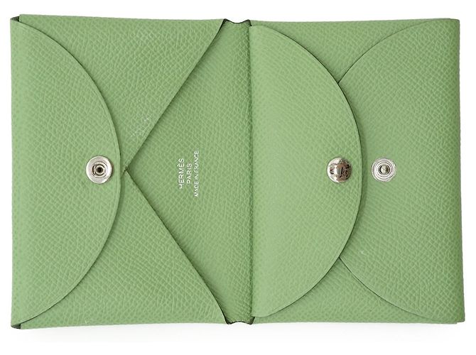 Hermès Tarjetero Epsom Calvi Duo - vista 8