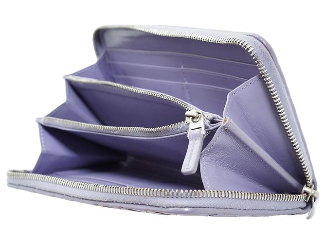 Bottega Veneta Portafoglio lungo con zip Intrecciato - vista 18
