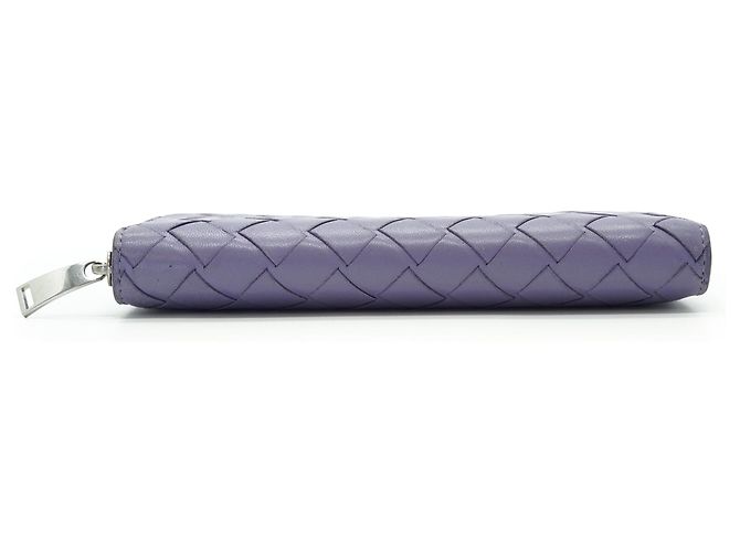 Bottega Veneta Portafoglio lungo con zip Intrecciato - vista 5