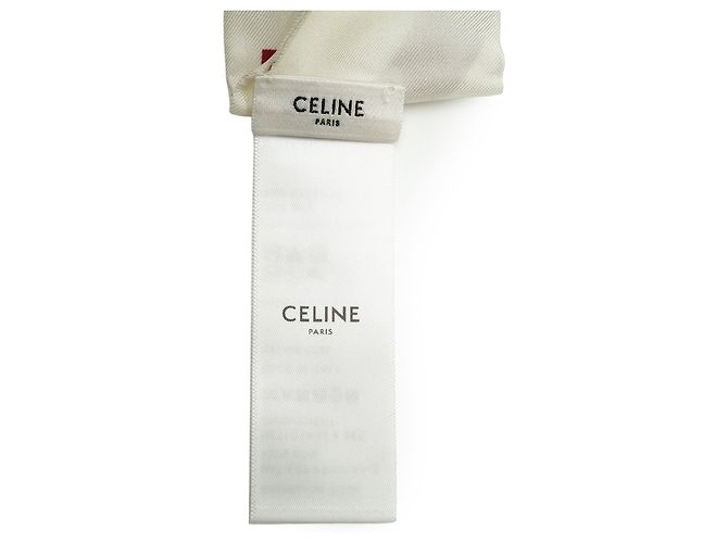 Céline Lavallière in seta twill Heritage Monogram Triomphe C - vista 6