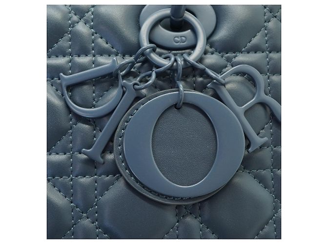 Lady Dior Media Cannage Pelle di Vitello Ultra Opaca - vista 12