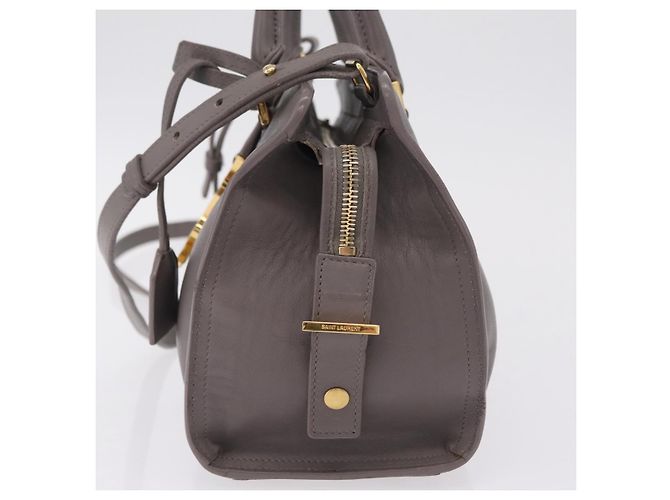 Autre Marque Saint Laurent Monogram Cabas Leather Baby - view 3