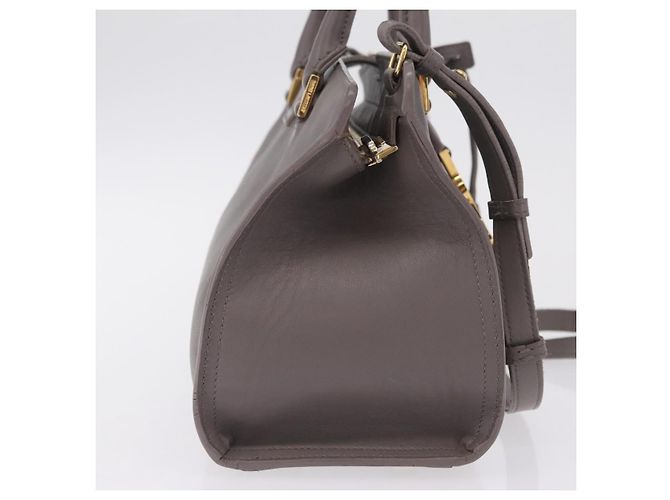 Autre Marque Saint Laurent Monogram Cabas Leather Baby - view 4