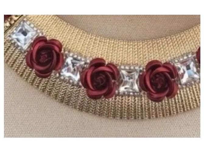 Colar Dolce & Gabbana com Rosas e Cristais - vista 13