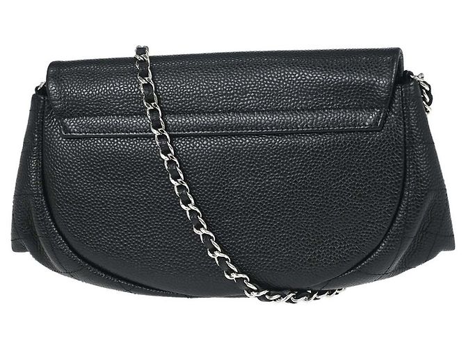 Chanel Timeless Half Moon Flap Caviar Medio - vista 2