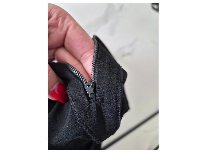 Balenciaga Vestido Largo Negro - vista 6
