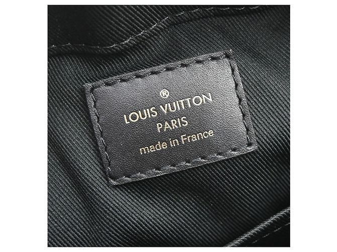 Louis Vuitton Saintonge in tela Monogram con pelle - vista 4