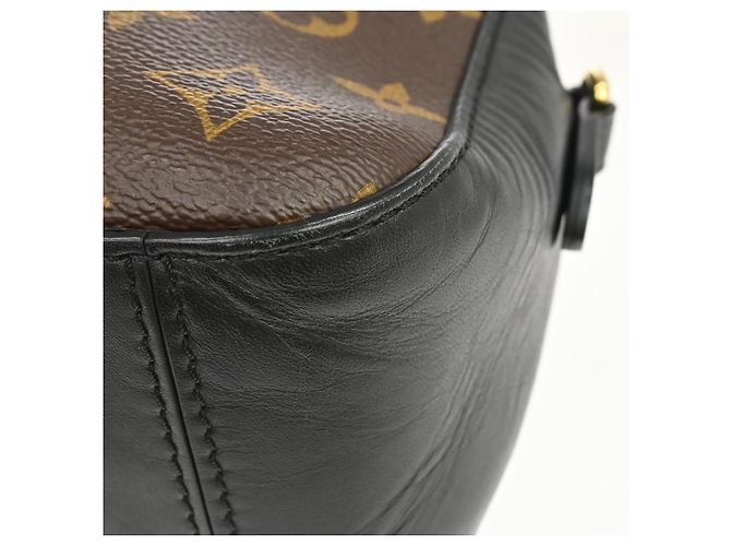 Louis Vuitton Saintonge in tela Monogram con pelle - vista 7