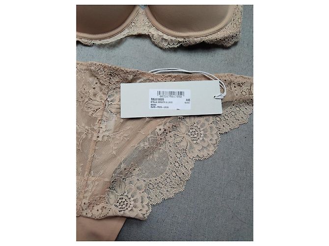 Stella Mc Cartney Stella McCartney Spitzenunterwäsche-Set Nude - Ansicht 3