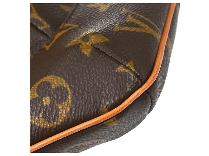 Clutch da polso Partition Louis Vuitton in tela Monogram - vista 6