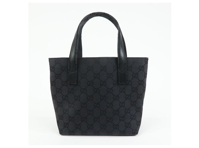 Tote Gucci em tela GG e couro - vista 2