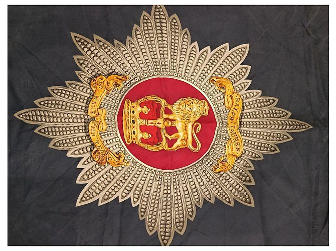 Pañuelo de seda Ralph Lauren con diseño de león y corona - vista 4