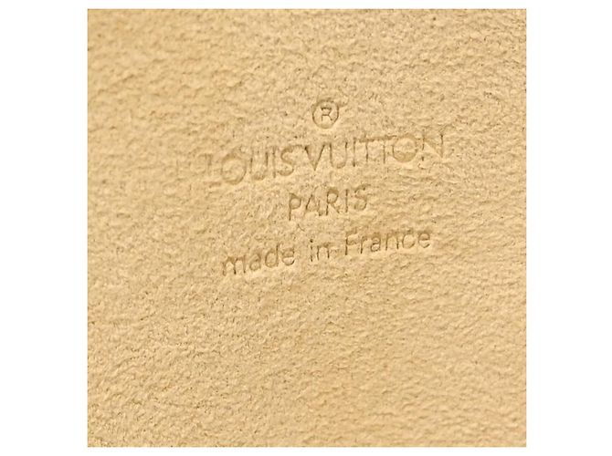 Cintura Louis Vuitton Florentine in tela Monogram Media - vista 4