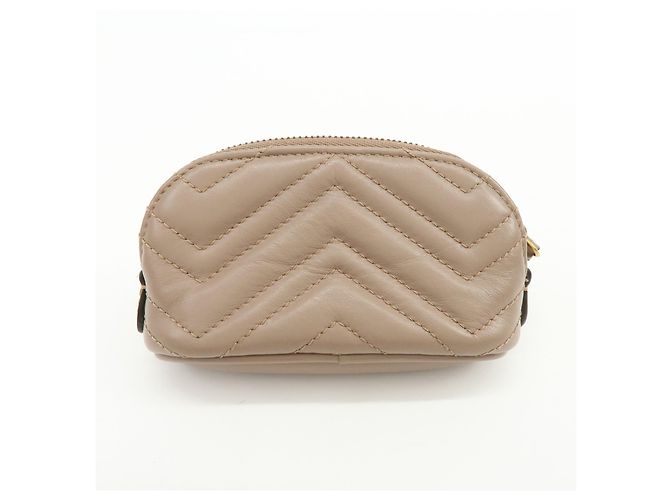 Gucci GG Marmont Key in pelle Matelassé - vista 2