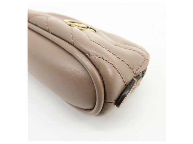 Gucci GG Marmont Key in pelle Matelassé - vista 7