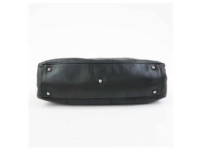 Chanel Boston de Couro Matelassê CC Quadrado XL - vista 5