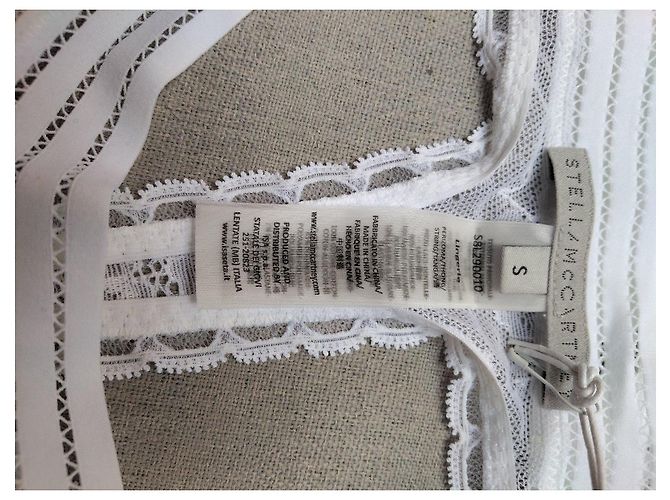 Stella Mc Cartney Stella McCartney Spitzenunterwäsche-Set Weiß - Ansicht 2