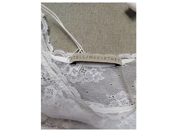 Stella Mc Cartney Stella McCartney Spitzenunterwäsche-Set Weiß - Ansicht 7