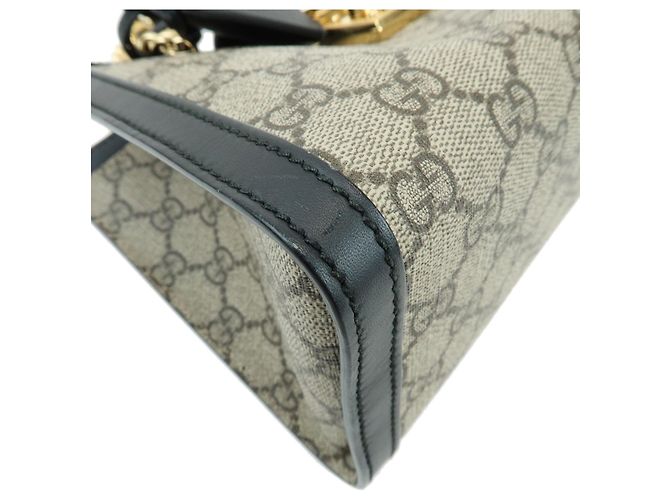 Gucci Padlock Chain GG Coated Canvas with Leather Small - Ansicht 5