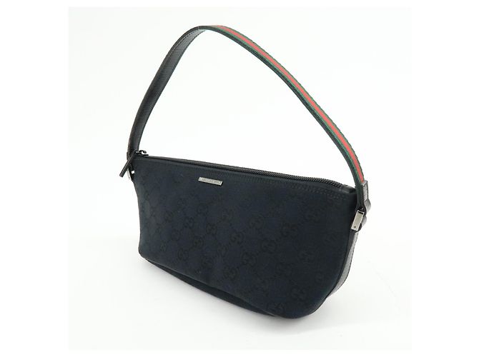 Gucci Boat Pochette GG Denim Small - vista 3