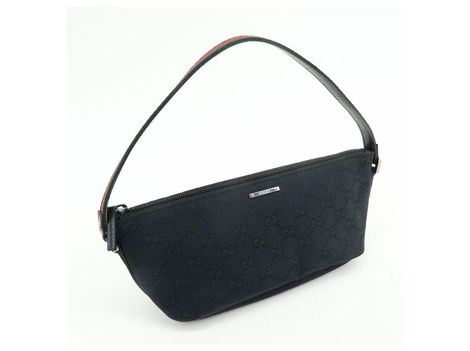 Gucci Boat Pochette GG Denim Small - vista 4
