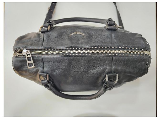 Zadig & Voltaire Borsa Bowling in Pelle Nera - vista 4