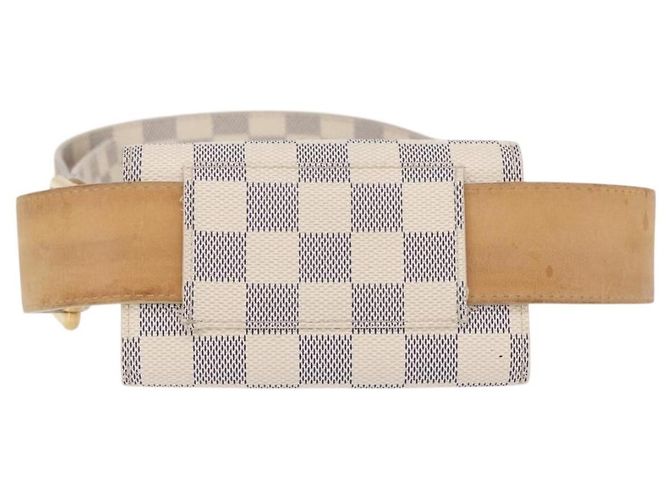 Cinto Louis Vuitton Solo Damier - vista 2