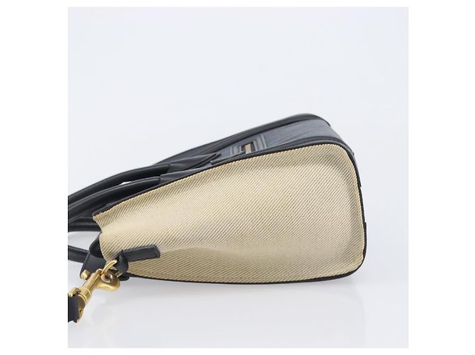 Céline Celine Tricolor Luggage Canvas and Leather Nano - vista 4