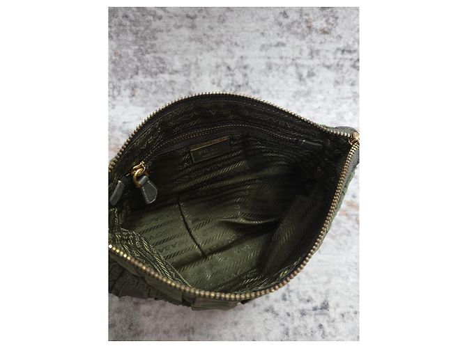 Pochette Prada Tessuto in Nylon - vista 9