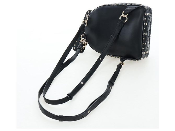 Valentino Garavani Rockstud Spike Quilted Leather Mini - vista 6