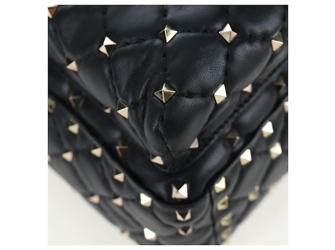 Valentino Garavani Rockstud Spike Quilted Leather Mini - vista 7