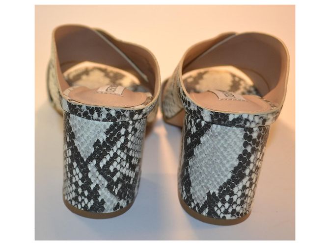 Steve Madden Selma Python Print Heeled Sandals - view 4