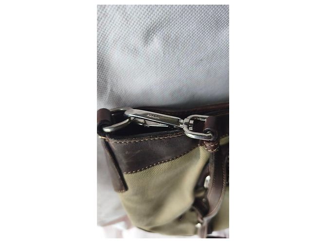 Prada Borsa Tote in Jacquard Two Way - vista 15
