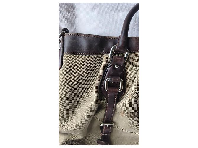 Prada Borsa Tote in Jacquard Two Way - vista 16